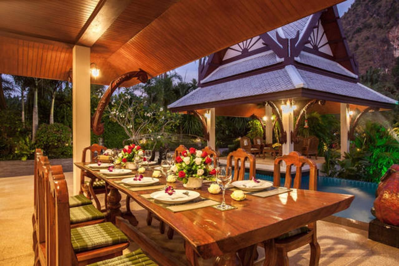 Saifon Villas 3 Bedroom Pool Villa can also be rented as a 2 bedroom or 1 bedroom villa Ao Nang Buitenkant foto